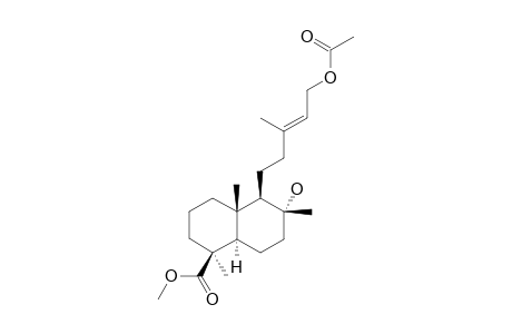 METHYL-15-ACETOXY-8-HYDROXY-LABD-13E-EN-19-OATE