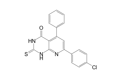 7-(4-Chlorophenyl)-5-phenyl-2-sulfanylidene-1H-pyrido[2,3-d]pyrimidin-4-one