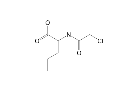 D,L-N-(chloroacetyl)norvaline