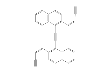 2-[(1Z)-1-BUTEN-3-YNYL]-1-([2-[(1Z)-1-BUTEN-3-YNYL]-1-NAPHTHYL]-ETHYNYL)-NAPHTHALENE