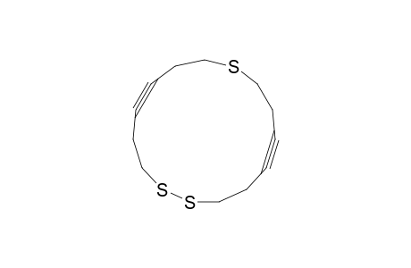 1,2,9-trithiacyclopentadeca-5,12-diyen