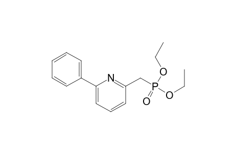 2-[(Diethoxyphosphinyl)methyl]-6-phenylpyridine