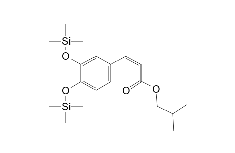 Isobutyl (Z)-caffeate, di-TMS