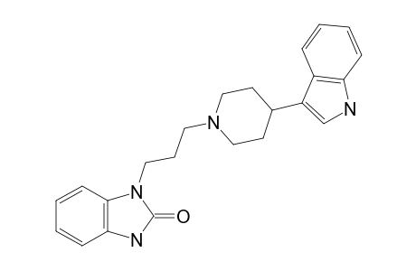 1-{3-[4-(indol-3-yl)piperidino]propyl}-2-benzimidazolinone