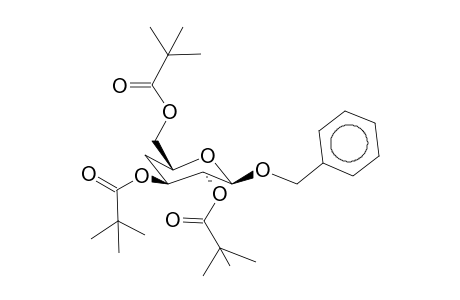 Benzyl-2,3,6-tri-O-pivaloyl-b-d-xylo-hexopyranoside