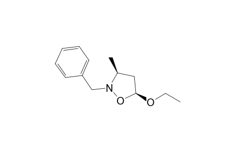 (3S,5S)-2-benzyl-5-ethoxy-3-methyl-isoxazolidine