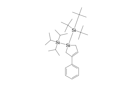 3-PHENYL-1-TRI-TERT.-BUTYLSILYL-1-TRIISOPROPYLSILYL-1-SILACYCLOPENT-3-ENE