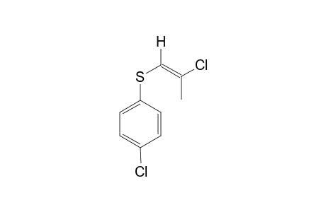 (E)-1-(4-CHLOROBENZENESULFENYL)-2-CHLORO-PROPENE