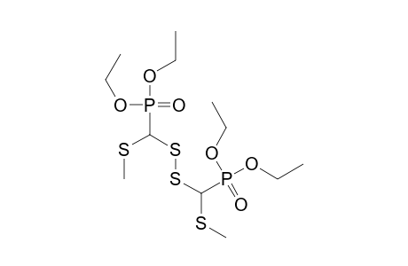 TETRAETHYL-[1,4-BIS-(METHYLTHIO)-2,3-THIABUTENYL]-DIPHOSPHONATE,DIASTEREOMER-#1