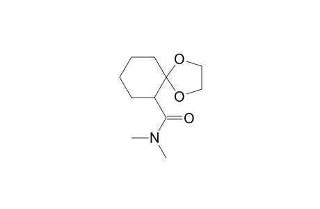 1,4-Dioxaspiro[4.5]decane-6-carboxylic acid, dimethylamide