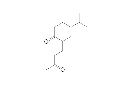 (+/-)-4-Isopropyl-2-(3-oxobutyl)-cyclohexanenone