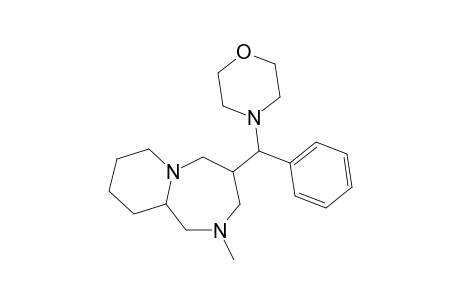 1,2,3,4,5,7,8,9,10,10a-decahydro-2-methyl-4-(a-morpholinobenzyl)pyrido[1,2-a][1,4]diazepine