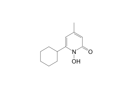 6-cyclohexyl-1-hydroxy-4-methyl-2(1H)-pyridone