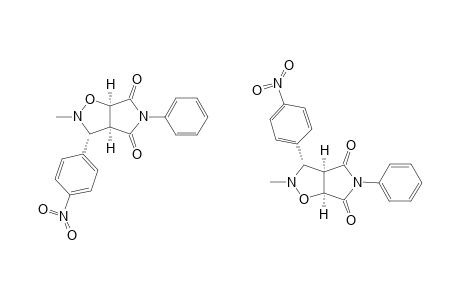 2-METHYL-3-(PARA-NITROPHENYL)-5-PHENYLTETRAHYDROPYRROLO-[3,4-D]-ISOXAZOL-4,6-DIONE