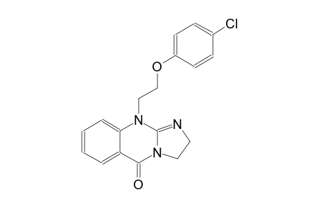 imidazo[2,1-b]quinazolin-5(3H)-one, 10-[2-(4-chlorophenoxy)ethyl]-2,10-dihydro-