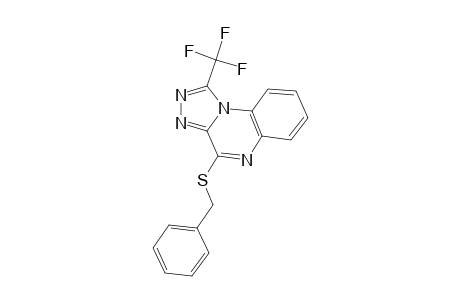 4-(BENZYLTHIO)-1-(TRIFLUOROMETHYL)-s-TRIAZOLO[4,3-a]QUINOXALINE