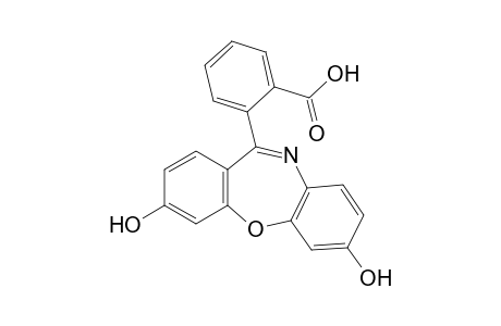 o-(3,7-dihydroxydibenz[b,f][1,4]oxazepin-11-yl)benzoic acid