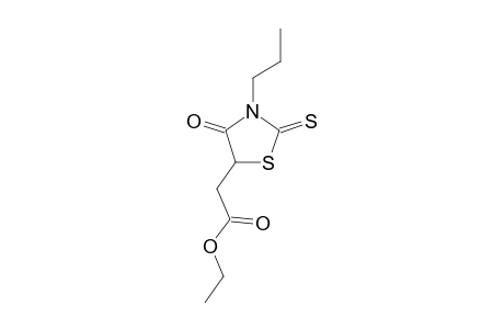 4-oxo-3-propyl-2-thioxo-5-thiazolidineacetic acid, ethyl ester