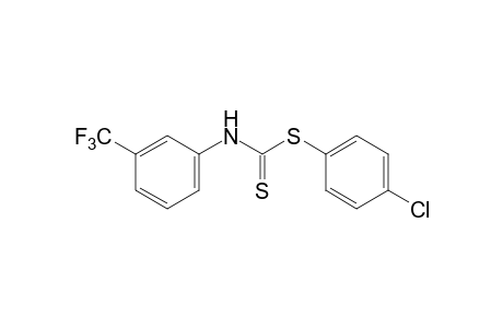 dithio-m-(trifluoromethyl)carbanilic acid, p-chlorophenyl ester