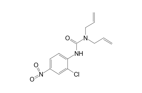 3-(2-chloro-4-nitrophenyl)-1,1-diallylurea