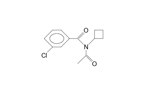 N-ACETYL-m-CHLORO-N-CYCLOBUTYLBENZAMIDE