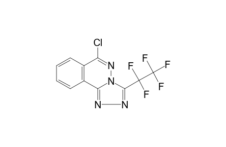 6-Chloro-3-(1,1,2,2,2-pentafluoroethyl)[1,2,4]triazolo[3,4-a]phthalazine