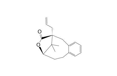 1-ALLYL-14,14-DIMETHYL-12-OXATRICYCLO-[9.2.1.0(3,8)]-TETRADECA-3(8),4,6-TRIEN-13-ONE