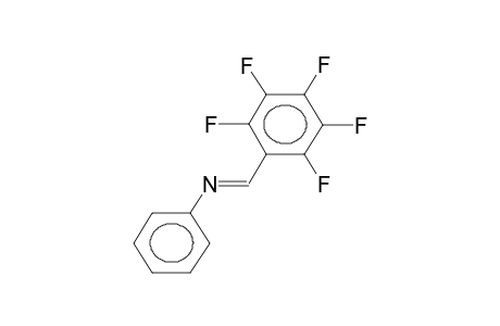 Benzenamine, N-[(pentafluorophenyl)methylene]-