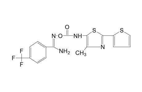 O-{[4-METHYL-2-(2-THIENYL)-5-THIAZOLYL]CARBAMOYL}-alpha,alpha,alpha-TRIFLUORO-p-TOLUAMIDOXIME