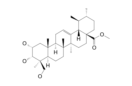 2-ALPHA,3-ALPHA,24-TRIHYDROXY-URSA-12-EN-28-OIC-ACID-METHYLESTER