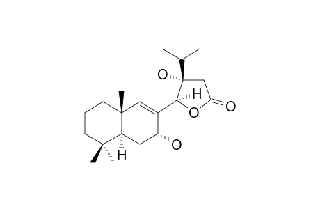 (5S,10R,13S,14S)-7-ALPHA,13-DIHYDROXY-9,11-SECO-8-ABIETEN-14,11-OLIDE