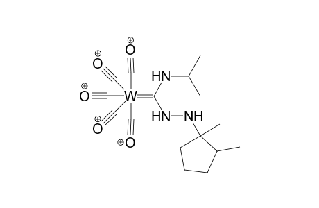 Pentacarbony[ 2-{(1',5'-dimethylcyclopentyl)hydrazino}-2-(propylamino)-carbene] tungsten