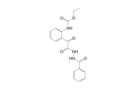 o-[(2-benzoylhydrazino)glyoxyloyl]carbanilic acid, ethyl ester