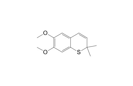 6,7-DIMETHOXY-2,2-DIMETHYL-2H-1-BENZOTHIOPYRANE