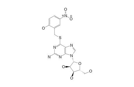 S-(2-Hydroxy-5-nitrobenzyl)-6-thioguanosine