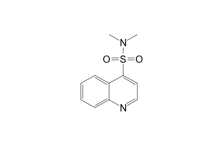 4-(N,N-DIMETHYLSULFAMOYL)-QUINOLINE