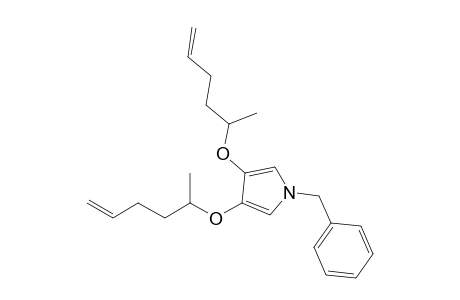 1-Benzyl-3,4-bis(hex-1-en-5-oxy)pyrrole