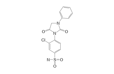 3-(2-chloro-4-sulfamoylphenyl)-1-phenylhydantoin