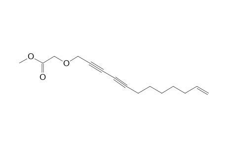 METHYL-MONTIPORATE-C;METHYL-2-O-(11-DODECENE-2,4-DIYNYL)-2-HYDROXY-ETHANOATE