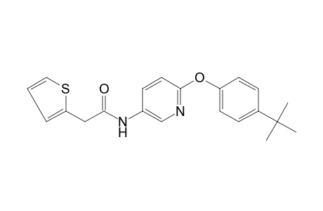 N-[6-(p-tert-butylphenoxy)-3-pyridyl]-2-thiopheneacetamide