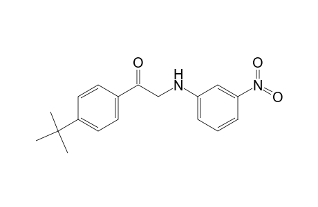 1-(4-tert-Butylphenyl)-2-(3-nitroanilino)ethanone