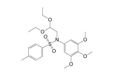 N-(2,2-diethoxyethyl)-3',4',5'-trimethoxy-p-toluenesulfonanilide