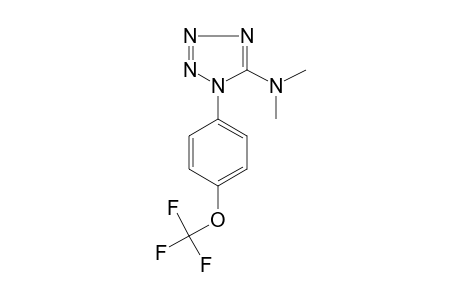 5-(DIMETHYLAMINO)-1-[p-(TRIFLUOROMETHOXY)PHENYL]-1H-TETRAZOLE