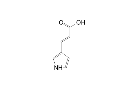 2-Propenoic acid, 3-(1H-pyrrol-3-yl)-, (E)-