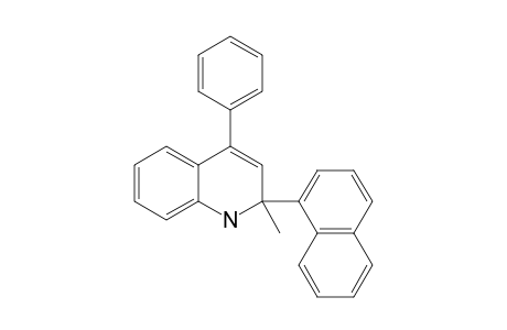 (+/-)-1,2-DIHYDRO-2-METHYL-2-(NAPHTHALEN-1-YL)-4-PHENYLQUINOLINE