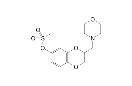 3-(Morpholin-4-ylmethyl)-2,3-dihydro-1,4-benzodioxin-6-yl Methanesulfonate