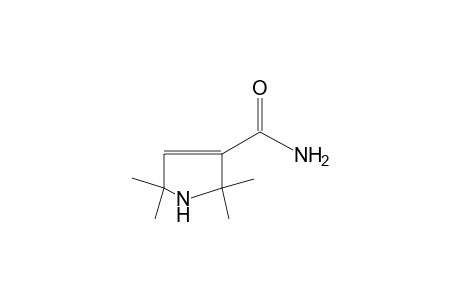 2,2,5,5-Tetramethyl-3-pyrroline-3-carboxamide