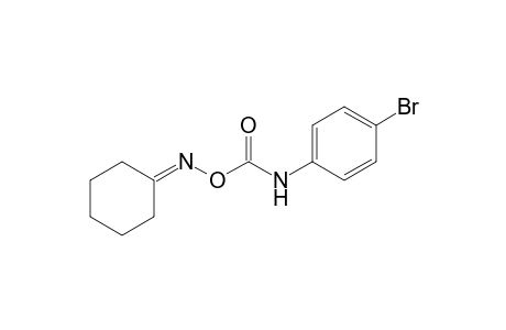 cyclohexanone, O-[(p-bromophenyl)carbamoyl]oxime