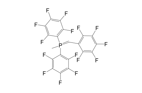 METHYL-BIS-(PENTAFLUOROPHENYL)-[(PENTAFLUOROPHENYL)-METHYLEN]-PHOSPHORANE