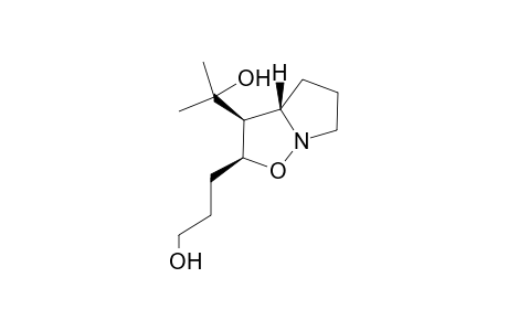 2-[(2S,3S,3aS)-2-(3-hydroxypropyl)-2,3,3a,4,5,6-hexahydropyrrolo[1,2-b]isoxazol-3-yl]-2-propanol